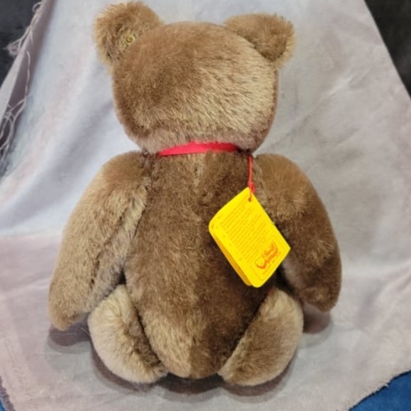 Vintage Steiff W. Germany Stuffed Mohair Teddy Bear - Picture 3 of 7